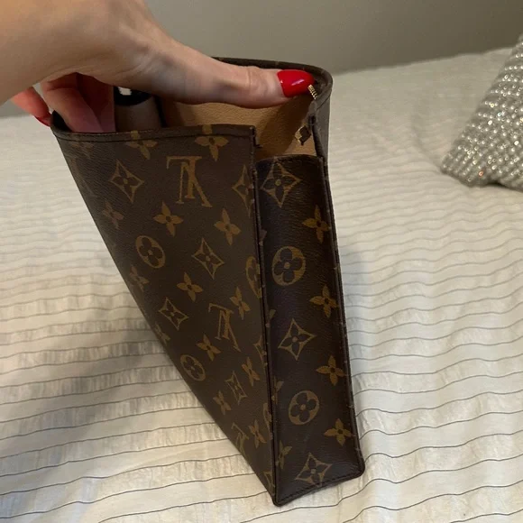 Louis Vuitton Monogram Toiletry Bag in Brown - Picture 16 of 16